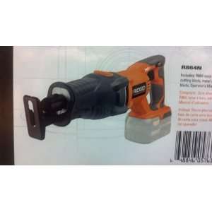  Ridgid R864n 18v Reciprocating Saw Tool Only