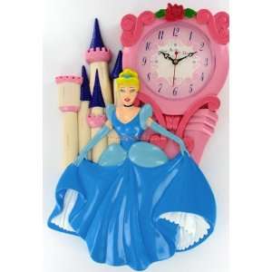    Disney Princess Cinderella Castle Wall Clock