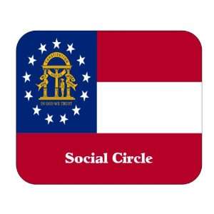   US State Flag   Social Circle, Georgia (GA) Mouse Pad 