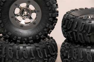 Losi Comp Crawler Beadlock wheels w/ Losi Rock Claws Axial   RC4WD 