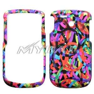  Rainbow Rings Dark Phone Protector Cover for HTC Dash 3G 
