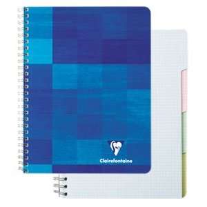  Exaclair Clairefontaine 8 1/4 X 11 Graph Notepad With 4 