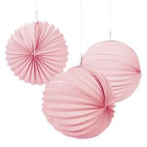 Small Pink Party Lanterns   Office Fun & Business Supplies 