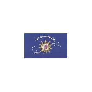  Polyester Conch Republic flag 2 ft. x 3 ft. Patio, Lawn 