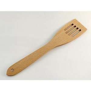  12 Slotted Wooden Spatula Case Pack 48