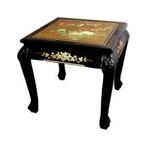  Oriental Furniture LCQ 212 GB Claw Foot End Table