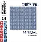 1966 CHRYSLER IMPERIAL Shop Service Repair Manual CD (Fits Chrysler 