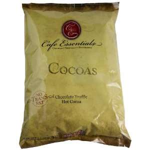Cafe Essentials Naturals Chocolate Truffle Hot Cocoa Mix Bags, 3.5 