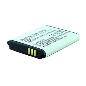  Battery for Samsung SLB 1137D (750 mAh, DENAQ 