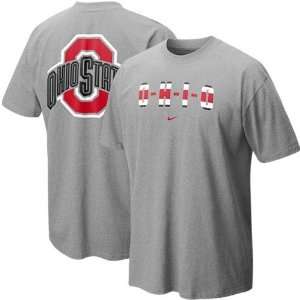   Ohio State Buckeyes Ash Our House Local T shirt