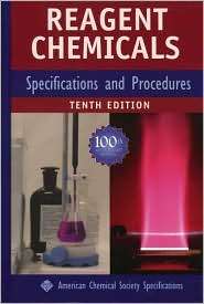 Reagent Chemicals Specifications and Procedures, (0841239452), ACS 