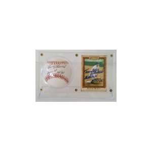  Tracy Stallard Autographed Ball and Card Set Official ML 