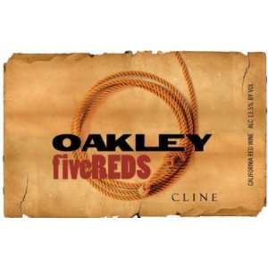  2009 Cline Oakley Five Reds 750ml Grocery & Gourmet 