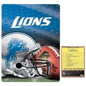  NFL Detroit Lions Clipboard