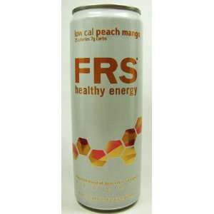 FRS Healthy Energy Low Cal Peach Mango 4 Pack 11.5 Ounce Cans  