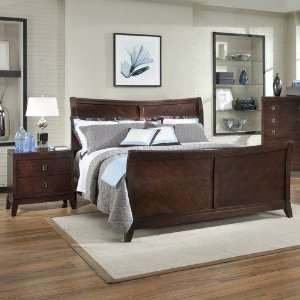    Greystone Greyson Bedroom Set in Rich Cherry