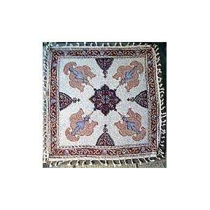   Kalamkar Calico Cloth for Tablecloth or Wall Hanging