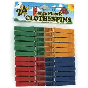  24 Packs of Plastic clothespins