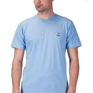 Pinarello Short Sleeve T Shirt   Light Blue   gi ssts trad pina 
