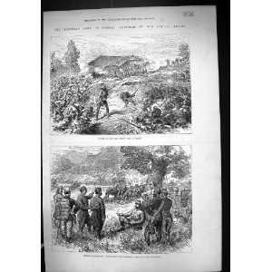  1878 Austrian Army Bosnia Attack Insurgents Post Zepce 