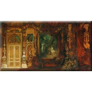 The Summer Nights Dream, Sketch for the Decoration of a Room in the 
