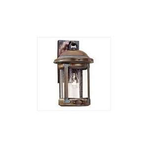 Sea Gull Lighting H.S.S. CO OP One Light Outdoor Wall Lantern in Aged 