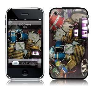    SJC10001 iPhone 2G 3G 3GS  SJC Drums  Drum Collage Skin Electronics