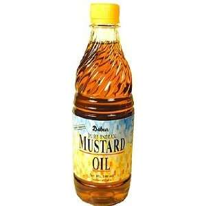   Mustard Oil 500 ml (16.9 Fl. Oz.)  Grocery & Gourmet Food