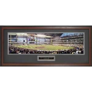   Miller Park   Framed Unsigned Panoramic Photograph