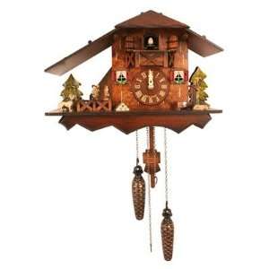  Black Forest 428QMT Cuckoo Clock with Music and Moving 