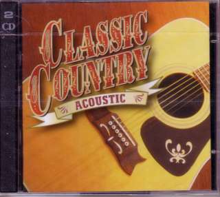TIME LIFE Classic Country ACOUSTIC New & Sealed Various Oop 2 CD 