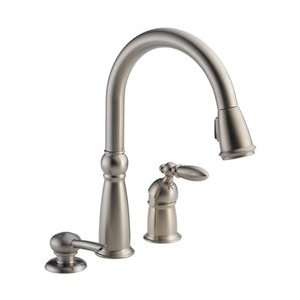 Delta Faucet 16955SSSDDST Pull Out Spray Kitchen Faucet   Stainless 