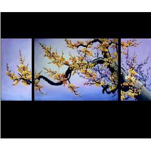  Chinese Cherry Blossom Painting Framed Ready to Hang Hand 