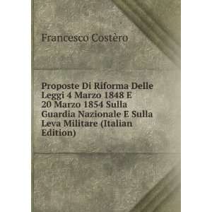  Sulla Leva Militare (Italian Edition) Francesco CostÃ¨ro Books