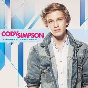  Cody Simpson 2013 Wall Calendar