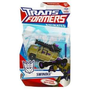  Transformers Animated Deluxe Figure Swindle Toys & Games