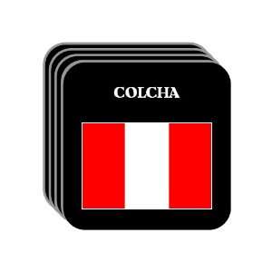  Peru   COLCHA Set of 4 Mini Mousepad Coasters 