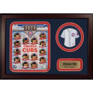  Chicago Cubs Jersey   2008 Mini Frame