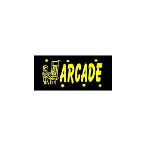  Arcade Simulated Neon Sign 12 x 27
