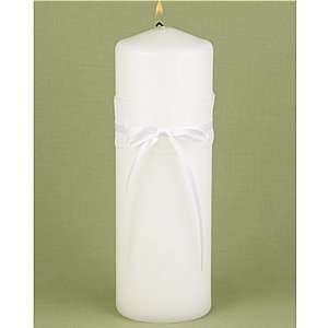  Simply Sweet Wedding Unity Candle in White Everything 