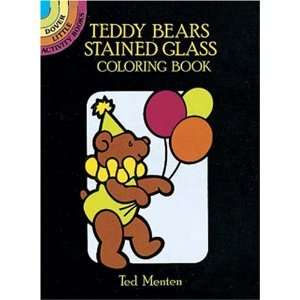  Teddy Bears Stained Glass Coloring Book (Dover Stained 