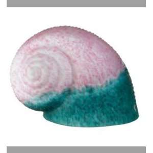   Meyda Tiffany 12600 Pate De Verre Snail Shade, Pink
