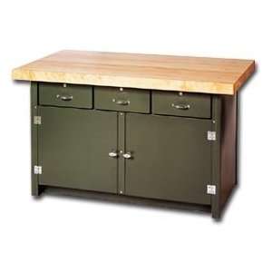  Three Drawer Cabinet Work Bench H163 630 34 Patio, Lawn 