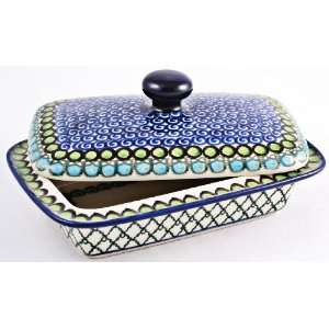   Unikat Butter Dish 3 H x 4 1/2 W x 6 1/2 L