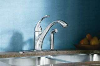  KOHLER K 10413 CP Forte Single Control Kitchen Sink Faucet 