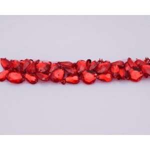  Acrylic Jewel Trim By Shine Trim   Ruby Red Arts, Crafts 