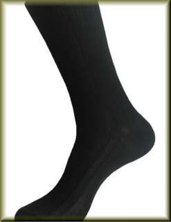 NEW 12 PRs Mens Black POLYESTER Dress Socks Size 10 13  