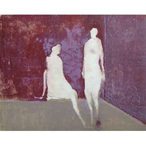  Denise et Sidonie by Paul Guiramand, 27x22