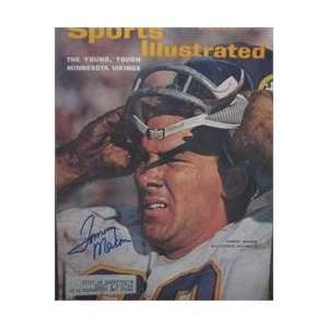   Mason autographed Sports Illustrated Magazine (Minnesota Vikings
