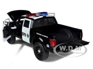 2011 FORD F 150 SVT RAPTOR SHERIFF 1/24 DIECAST CAR MODEL BY JADA 